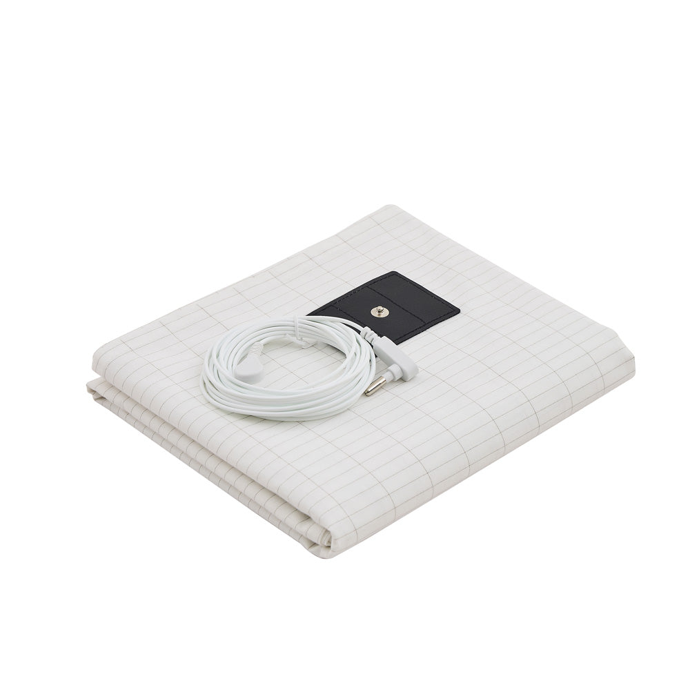 GroundingRest Sleep & Recovery Bundle — Bedsheet + Grounding Mat