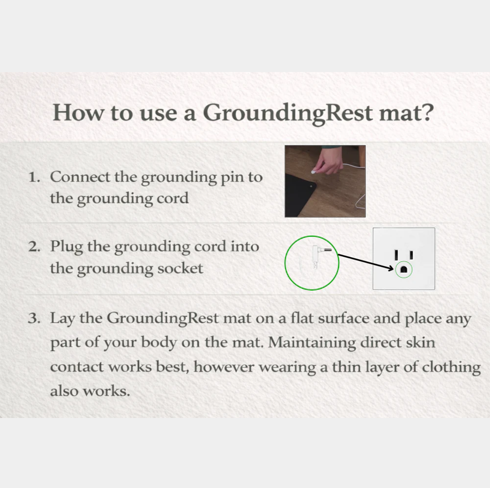 The GroundingRest Mat